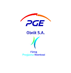Logo firmy PGE Obrót S.A,