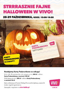 Read more about the article VIVO! Lublin zaprasza na akcję prosprzedażową w halloweenowym stylu