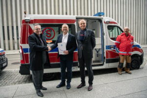 Read more about the article 4 nowe ambulanse w pogotowiu  w Lublinie, a 2 do brygad wojskowych na Ukrainie
