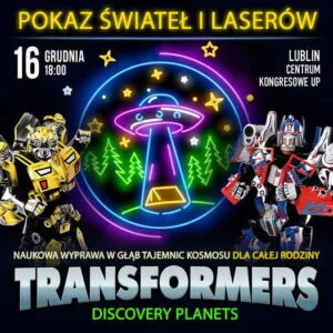Read more about the article TRANSFORMERS w Lublinie – pokaz świateł i laserów- 16.XII.