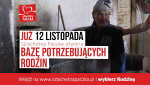 Read more about the article Otwarcie Bazy Rodzin Szlachetnej Paczki już w sobotę 12 listopada