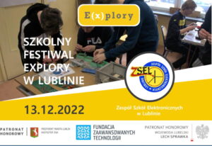 Read more about the article Szkolny Festiwal EXPLORY – Zespół Szkół Elektronicznych w Lublinie 13.XII.