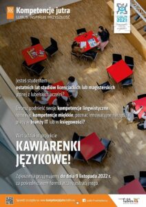 Read more about the article Rusza jesienna edycja projektu „Kawiarenki językowe”.