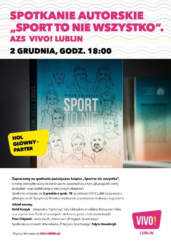 Spotkanie autorskie 'Sport to nie wszystko'