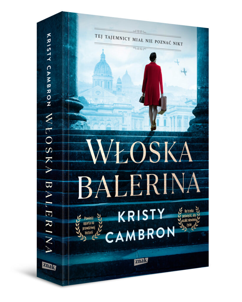 Okładka książki Kristy Cambron pt.: "Włoska balerina".
