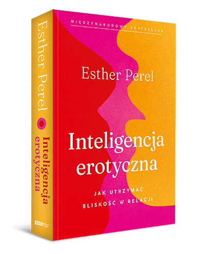 Okładka książki E. Perel pt.: "Inteligencja erotyczna".