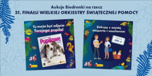 Read more about the article Okładka dla pupila lub zakupy z asystą, czyli Biedronka dla WOŚP
