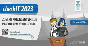 Read more about the article Zostań Partnerem wydarzenia CheckIT2023