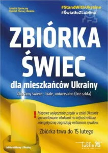Read more about the article Rusza zbiórka świec dla mieszkańców Ukrainy pozbawionych elektryczności
