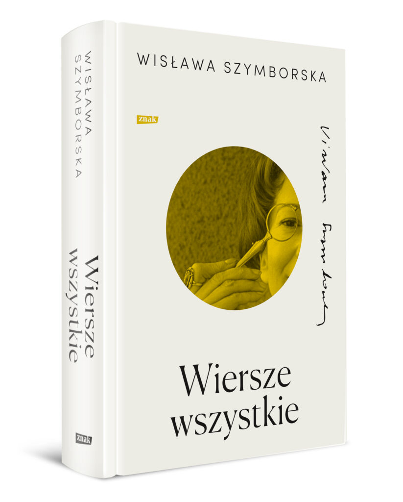 Okładka książki Wisławy Szymborskiej pt.: "Wiersze wszystkie tom 1".