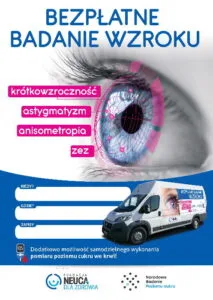 Read more about the article Bezpłatne badanie wzroku już 8 marca w miejscowości Wysokie