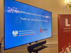 Read more about the article Teatr im. Juliusza Osterwy jest oficjalnie współprowadzony przez MKiDN