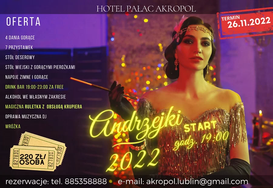 Akropol-Andrzejki2022-plakat