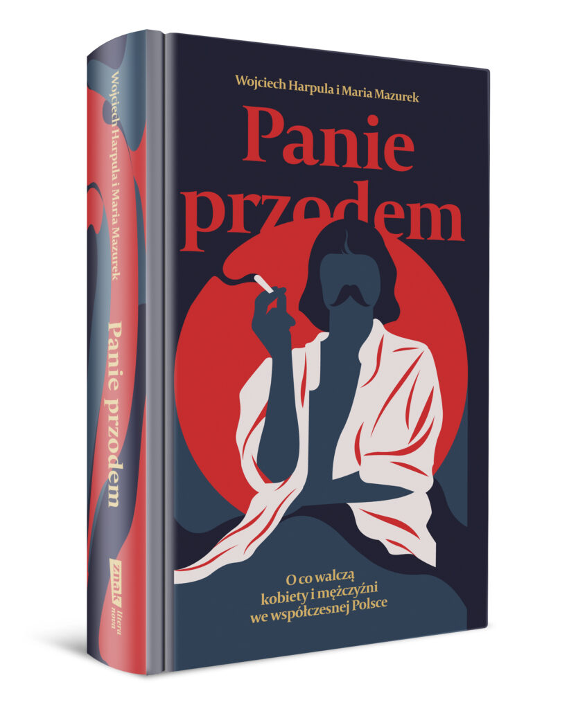 Okładka książki Marii Mazurek i Wojciecha Harpuli pt. "Panie przodem".