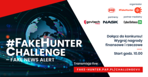 Read more about the article Rusza konkurs #FakeHunter Challenge – Fake News Alert