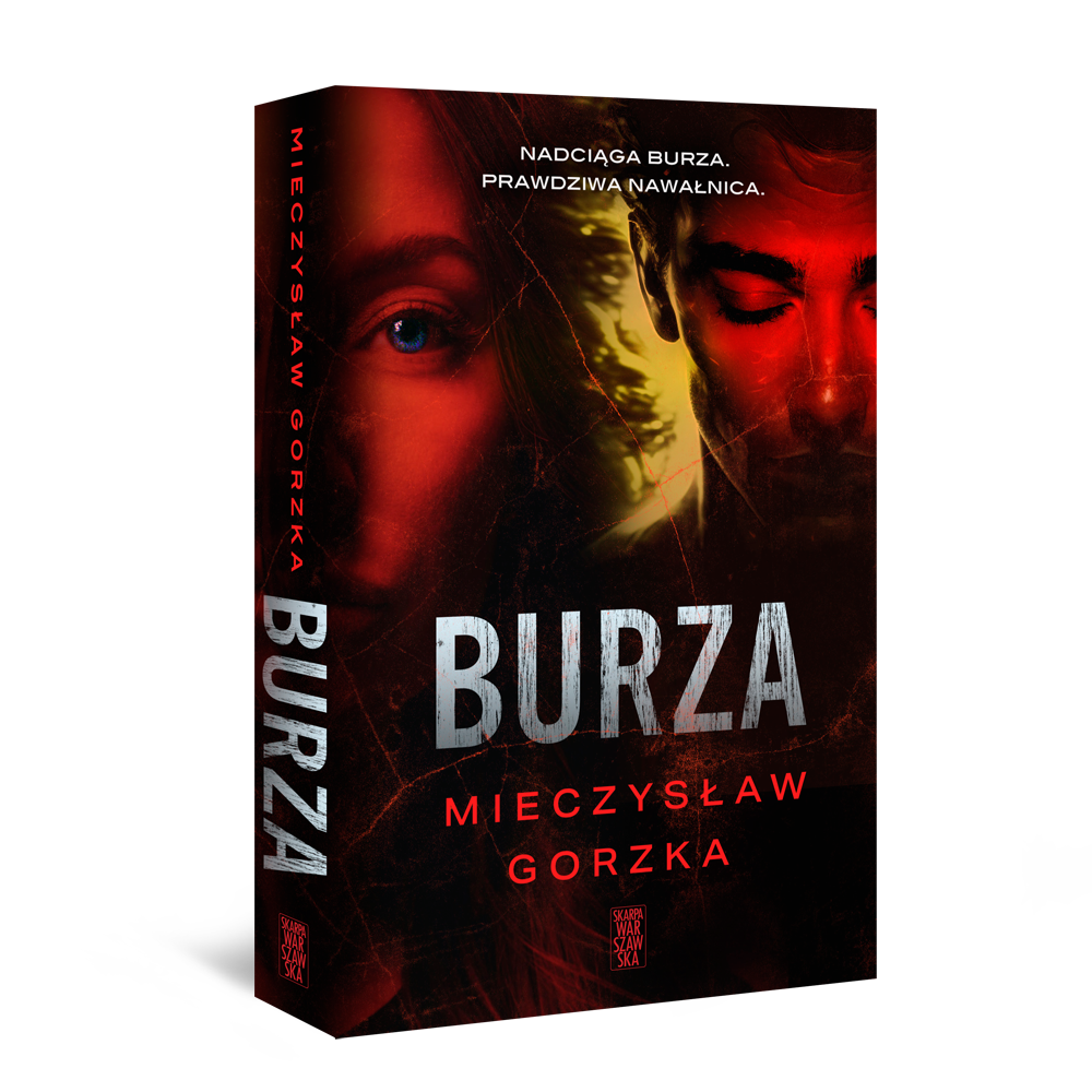 Okładka ksiązki Mieczysława Gorzki pt. "Burza".