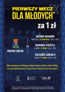 Read more about the article Motor dla Młodych! Bilet za 1 zł!