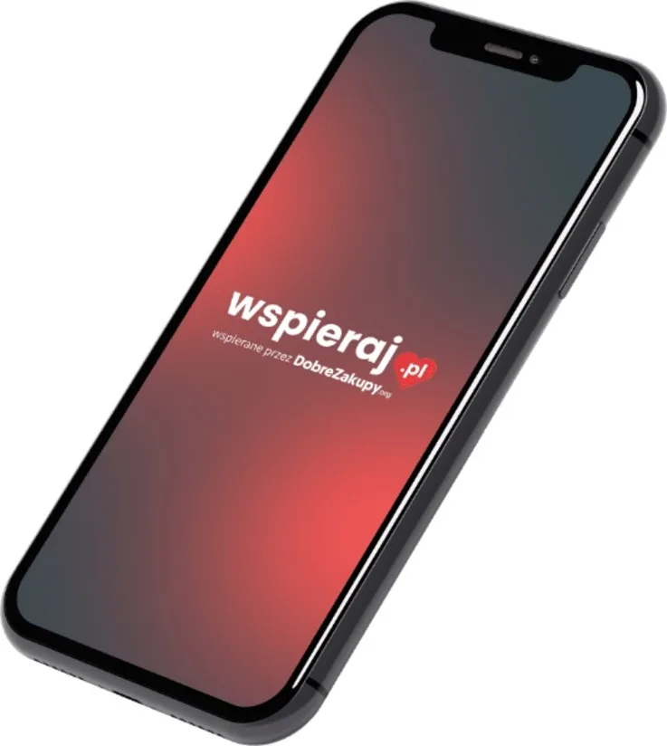 Zdjęcie telefonu komórkowego z wyświetloną na ekranie aplikacją zdrowotną.