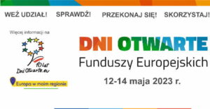 Read more about the article Dni Otwarte Fundusz Europejskich – obchody 10. edycji 12-14.V.