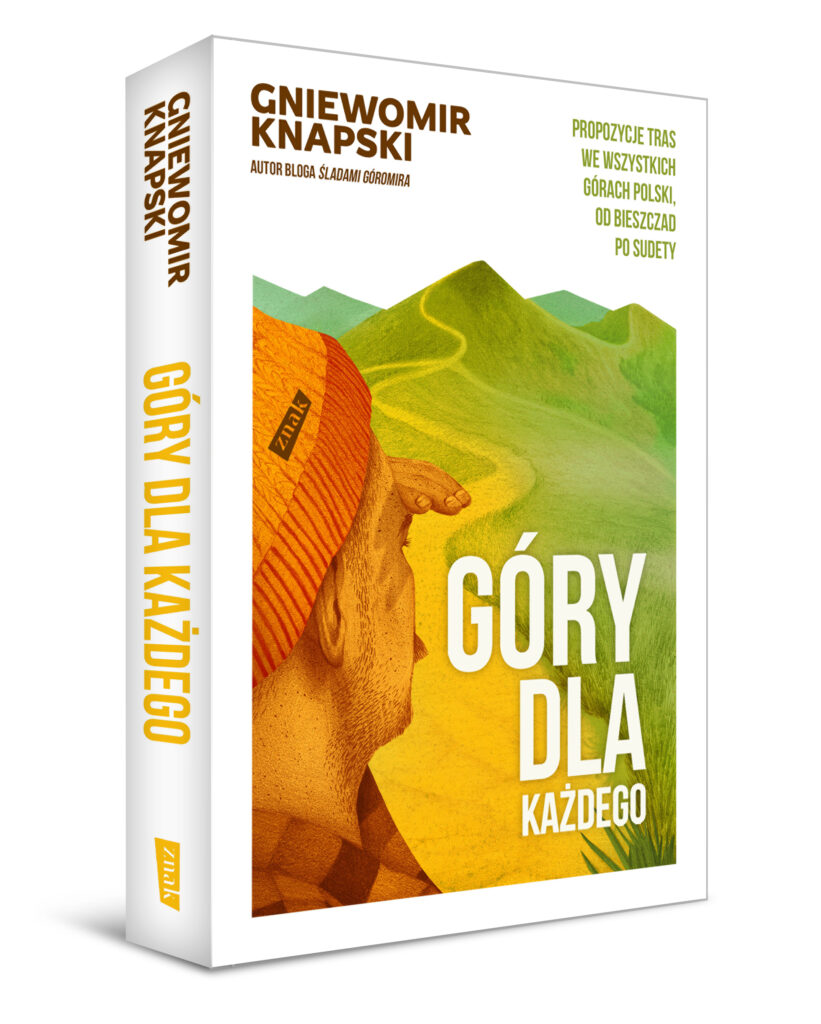 Okładka książki Gniewomira Knapskiego pt. "Góry dla każdego".