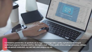 Read more about the article Co 3. Polak zetknął się z próbą wyłudzenia danych, a co 8. padł jego ofiarą