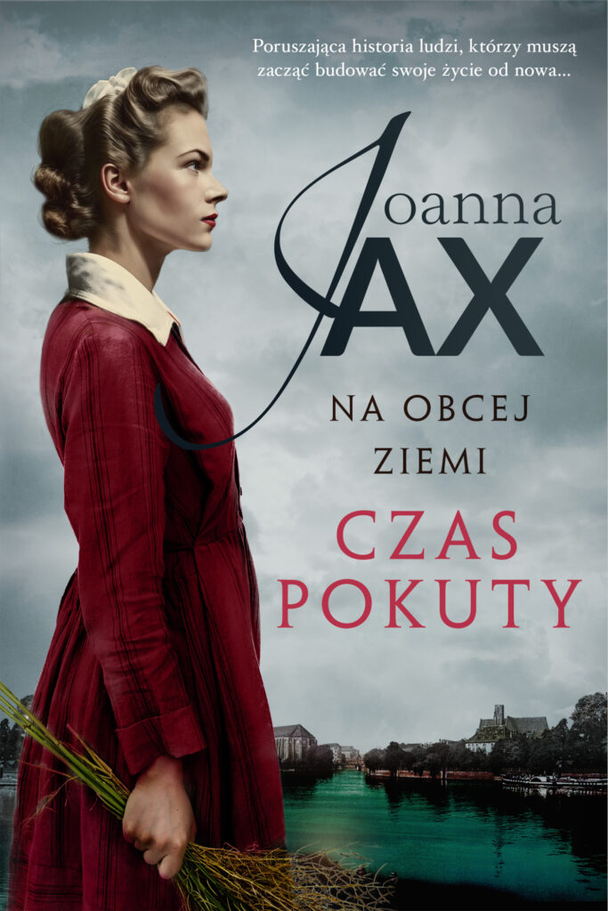 Okładka książki "Czas pokuty" Joanny Jax.