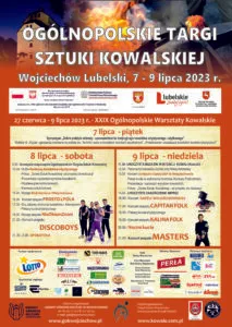 Read more about the article Ogólnopolskie Targi Sztuki Kowalskiej – Wojciechów 7-9.VII.