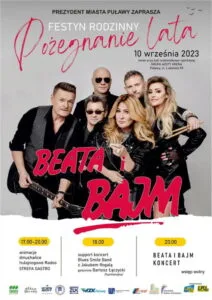 Read more about the article Pożegnanie lata – koncert zespołu Beata  i BAJM – Puławy 10.IX.