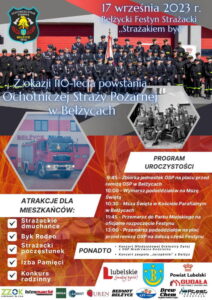 Read more about the article „Bełżycki Festyn Strażacki – Strażakiem Być” z okazji 110-lecia OSP w Bełżycach 17.IX.