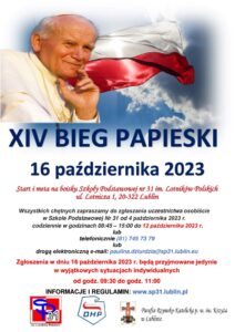 Read more about the article XIV Bieg Papieski 16.X.