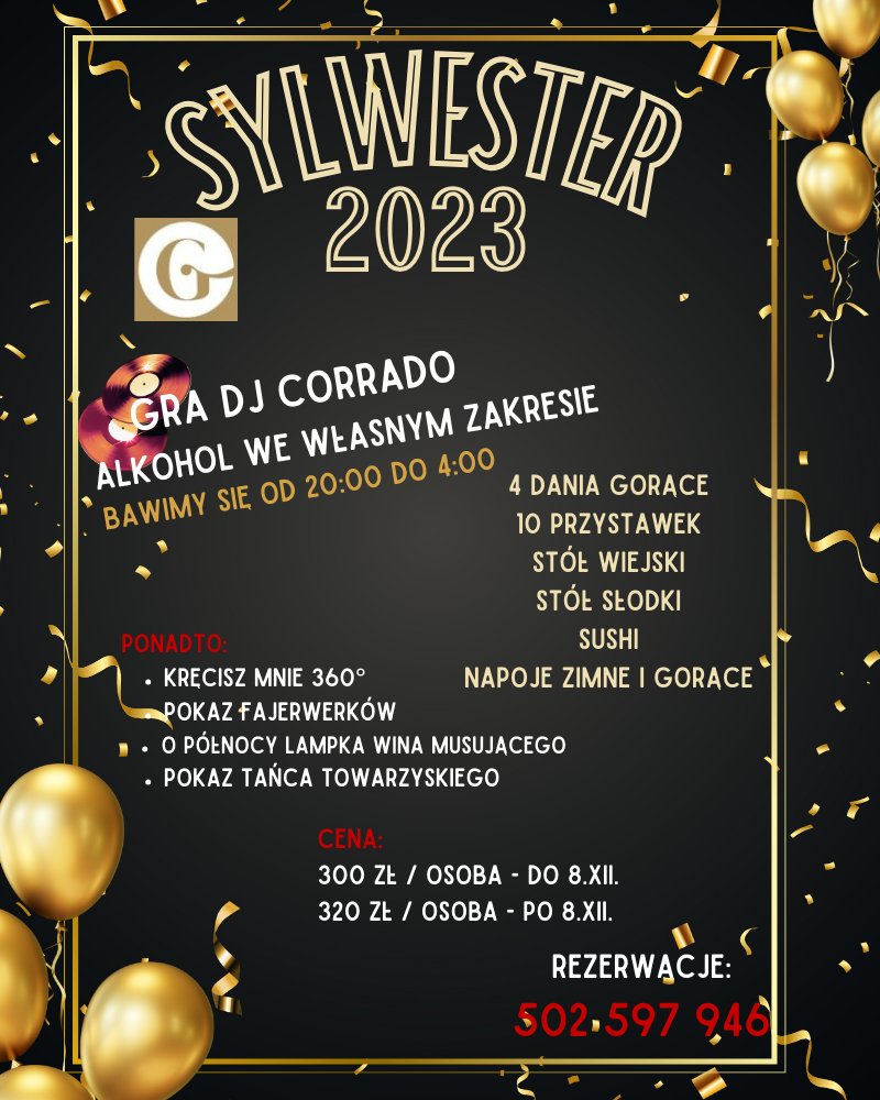 Sylwester2023-RestauracjaGosciniec
