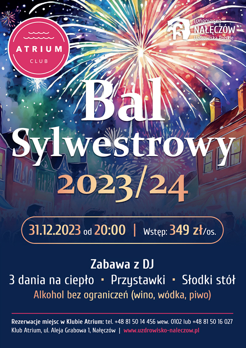 ylwester2023_ATRIUM_CLUBNaleczow