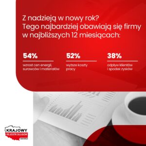 Read more about the article Największa obawa firm w 2024 roku? Wzrost kosztów działalności