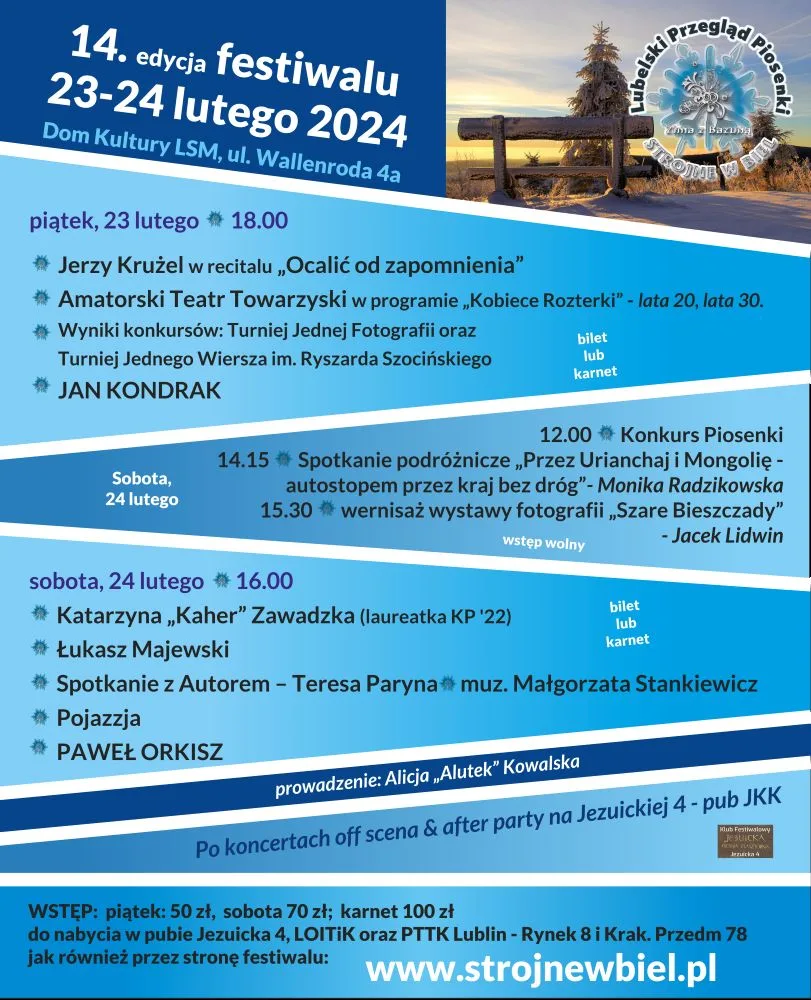 Plakat 14 Strojne 2024
