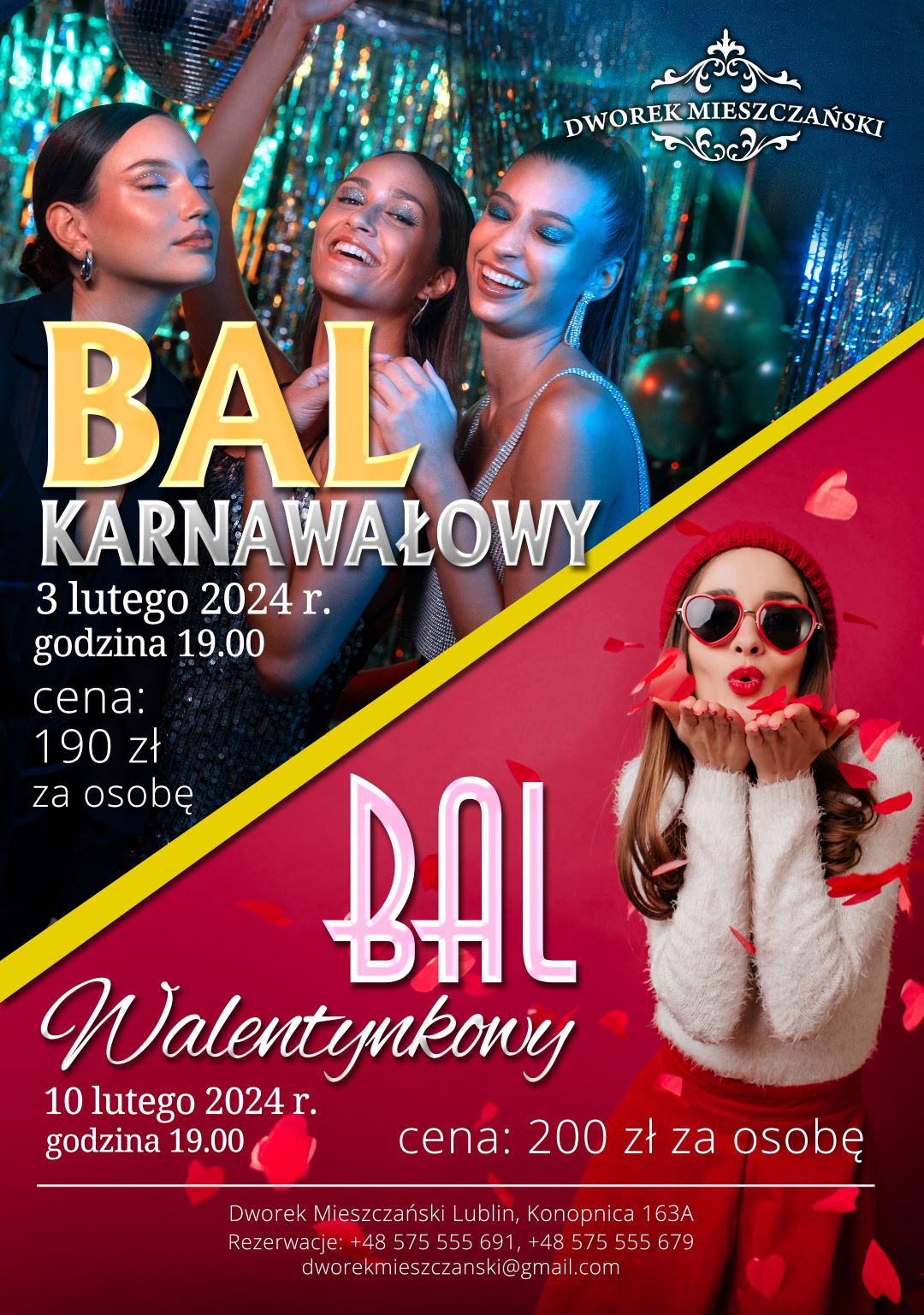 plakat-karnawal-dworek-mieszczanski