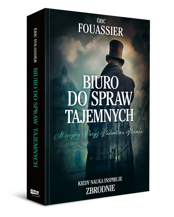 Okładka książki Erika Fouassier pt.:„Biuro do spraw tajemnych”.