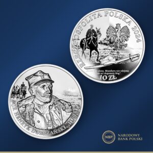 Read more about the article Mjr Henryk Dobrzański „Hubal” upamiętniony srebrną monetą NBP