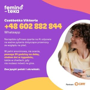 Read more about the article Sztuczna inteligencja w służbie kobietom – projekt Czatbotka Viktoria