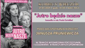 Read more about the article Majowy Kobiecy Wieczór w Kinie Bajka – 21.V.