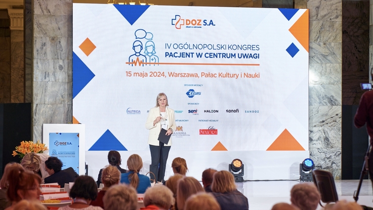 Zdjęcie wykonane podczas Kongresu >>Pacjent w Centrum Uwagi