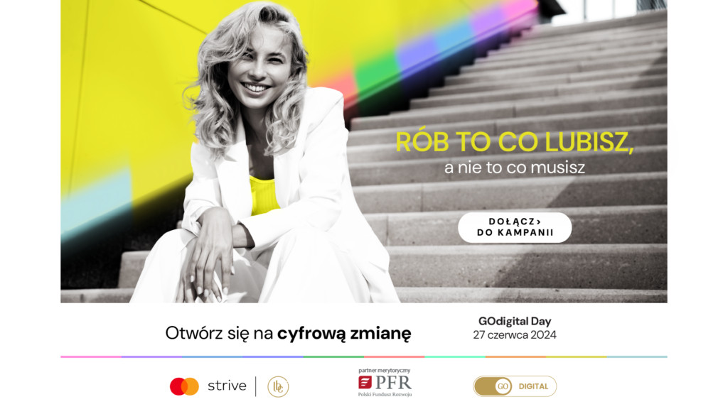 Plakat promujący akcję GO Digital
