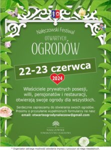 Read more about the article Nałęczowski Festiwal Otwartych Ogrodów 22-23.VI.