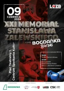 Read more about the article XXI Memoriał Stanisława Zalewskiego w Lublinie – Wielkie Święto Boksu 9.VI.