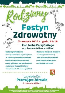 Read more about the article Lubelskie Dni Promujące Zdrowie 7-14.VI.