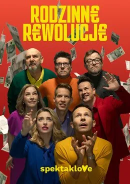 Plakat promujący spektakl pt. 