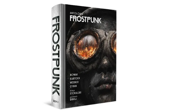 Okładka książki pt. Frostpunk. Antologia