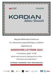 Read more about the article Narodowe Czytanie w Miejskiej Bibliotece Publicznej 7.IX.