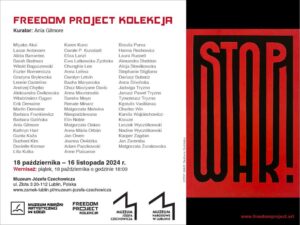 Read more about the article Międzynarodowa wystawa FREEDOM PROJECT KOLEKCJA – Muzeum Czechowicza 18.X.-16.XI.