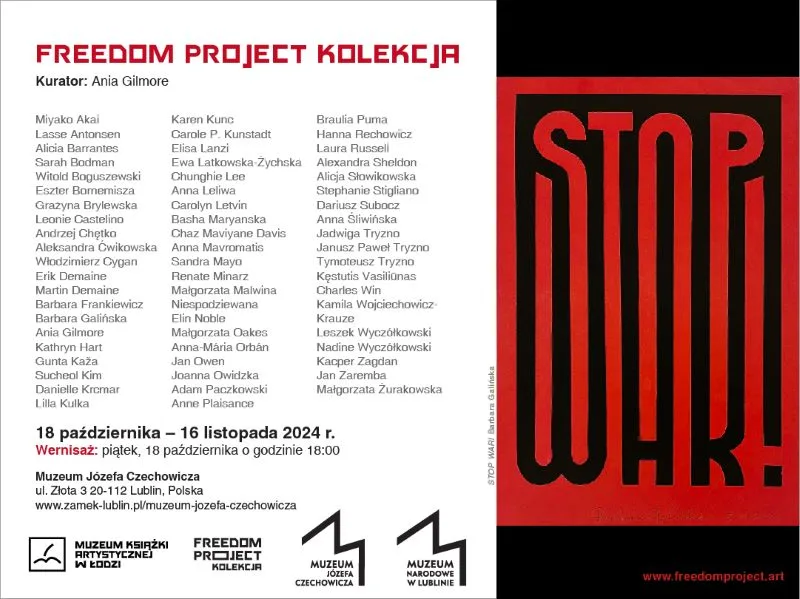 FREEDOM PROJECT KOLEKCJA-Muzeum Józefa Czechowicza w Lublinie-PL