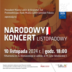 Read more about the article Narodowy Koncert Listopadowy – FL 10.XI.